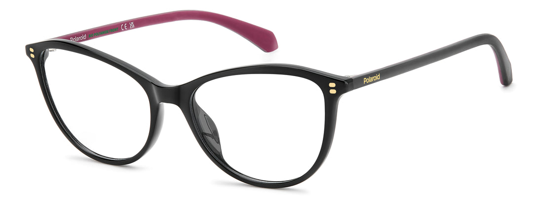 Lunettes de vue polaroid pld d626 807 negro cat eye femenino taille 54mm - Vue principale