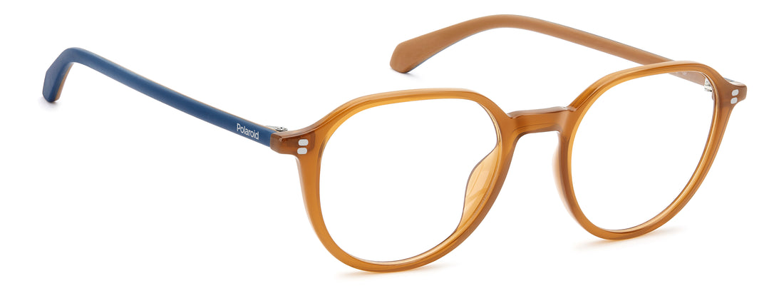 Lunettes de vue polaroid pld d628 l7q naranja pantos masculino taille 51mm - Vue détaillée