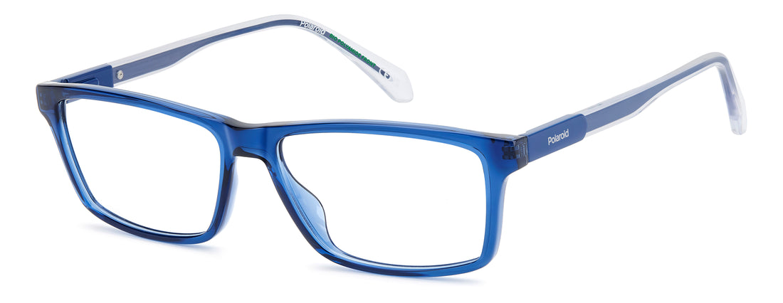 Brillen polaroid pld d635 pjp azul rectangular masculino größe 56mm - Hauptansicht