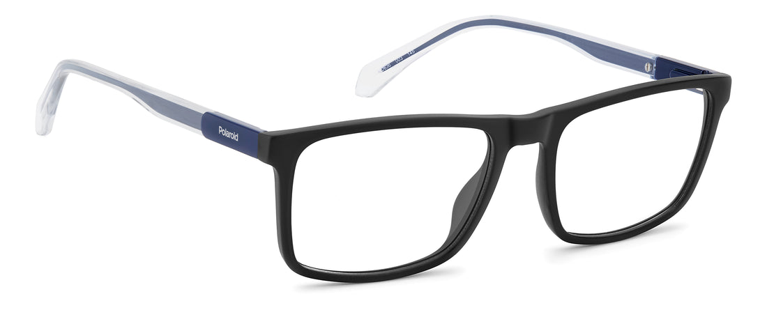 Brillen polaroid pld d636 003 negro rectangular masculino größe 55mm - Detailansicht