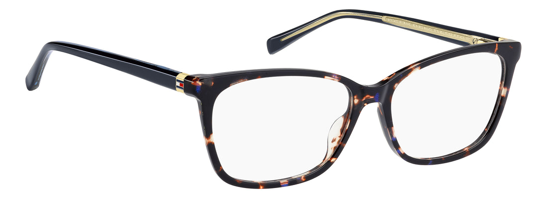 Lunettes de vue tommy hilfiger th 2397 jbw azul rectangular femenino taille 55mm - Vue détaillée
