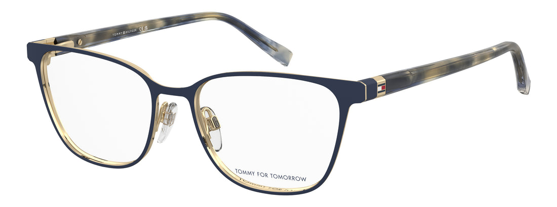 Lunettes de vue tommy hilfiger th 2396 pjp azul rectangular femenino taille 52mm - Vue principale