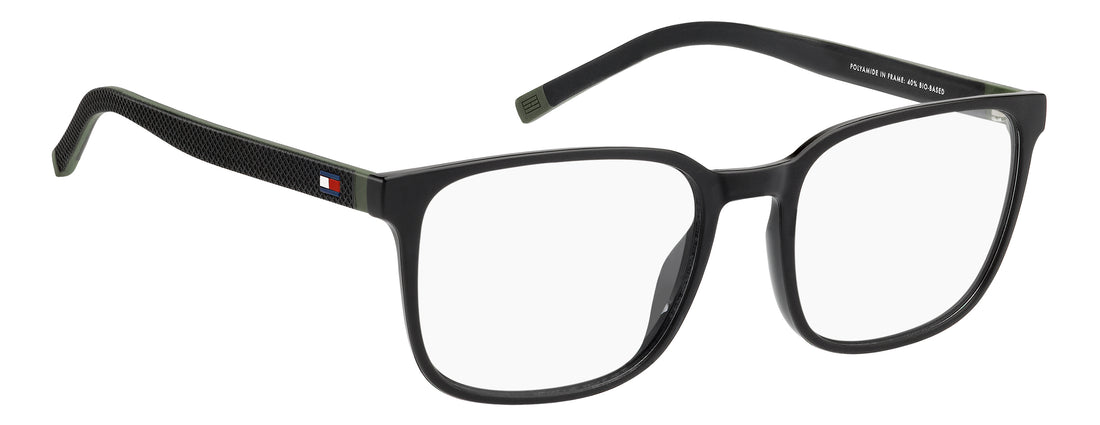 Lunettes de vue tommy hilfiger th 2380 7zj negro rectangular masculino taille 56mm - Vue détaillée
