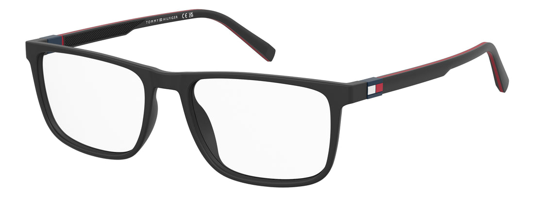 Lunettes de vue tommy hilfiger th 2382 003 negro rectangular masculino taille 55mm - Vue principale