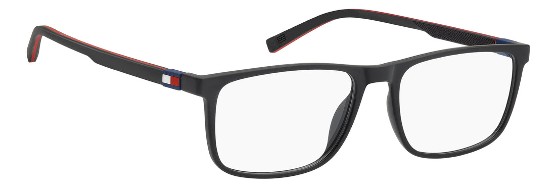 Lunettes de vue tommy hilfiger th 2382 003 negro rectangular masculino taille 55mm - Vue détaillée