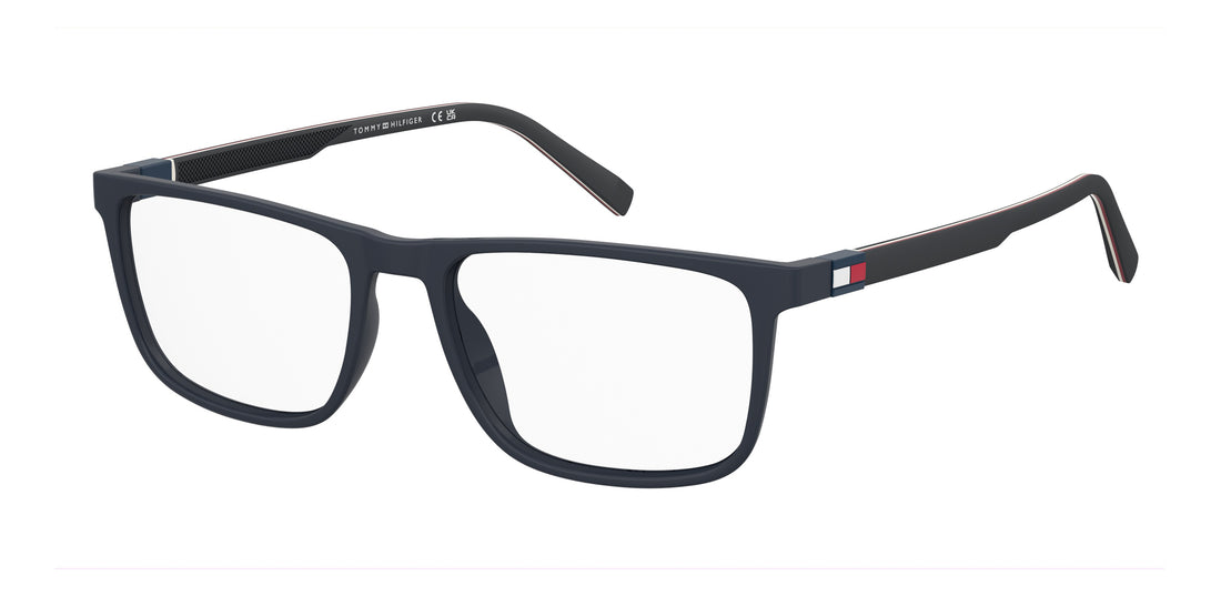 Lunettes de vue tommy hilfiger th 2382 pjp azul rectangular masculino taille 55mm - Vue principale