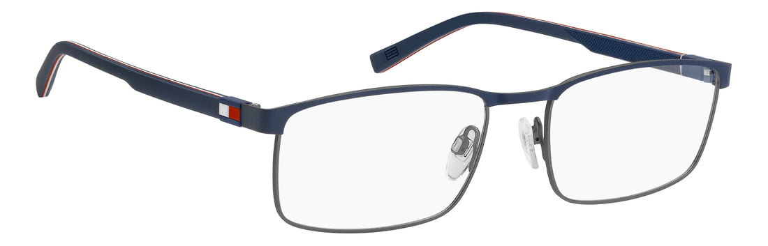 Lunettes de vue tommy hilfiger th 2381 ku0 azul rectangular masculino taille 57mm - Vue détaillée
