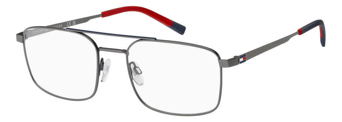 Lunettes de vue tommy hilfiger th 2386 ku0 azul rectangular masculino taille 56mm - Vue principale