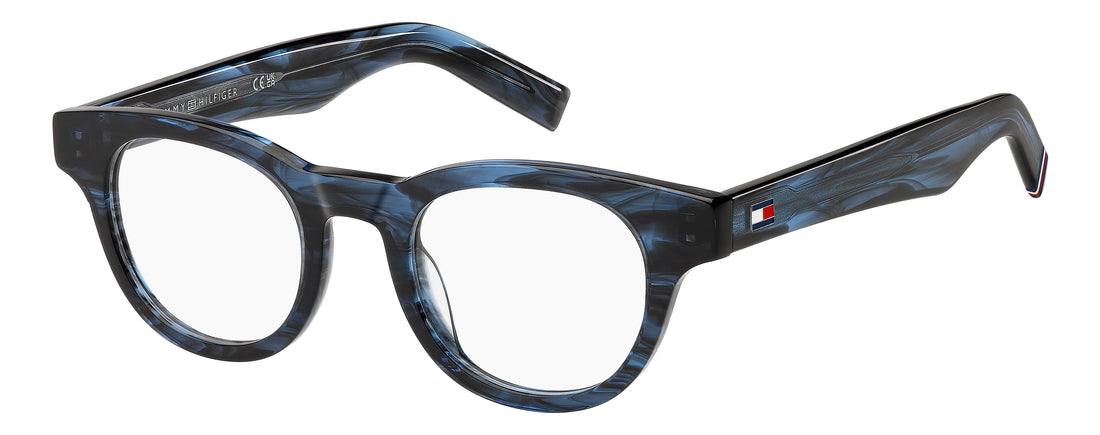 Lunettes de vue tommy hilfiger thmrhilfiger/01 38i azul rectangular masculino taille 45mm - Vue principale