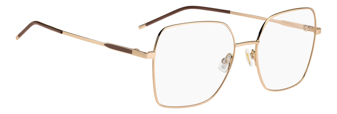 Lunettes de vue hugo boss boss 2024 000 dorado square femenino taille 55mm - Vue détaillée