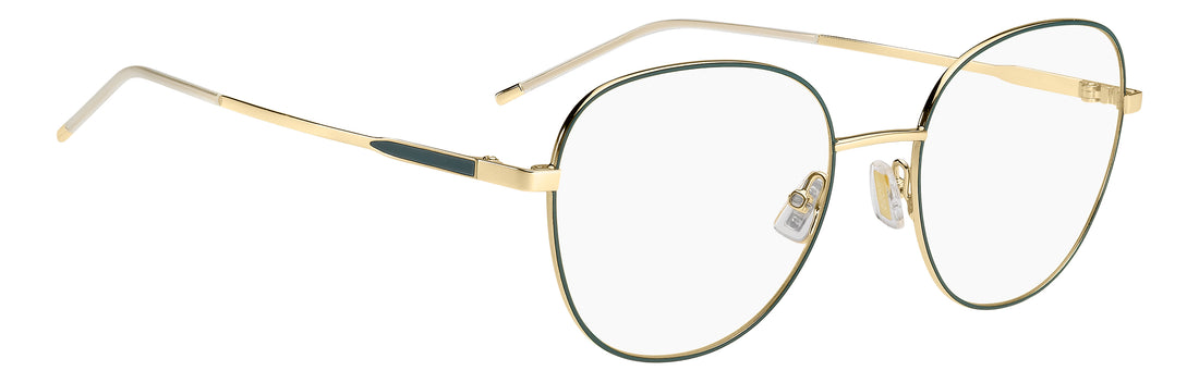Lunettes de vue hugo boss boss 2025 oga dorado pantos femenino taille 53mm - Vue détaillée
