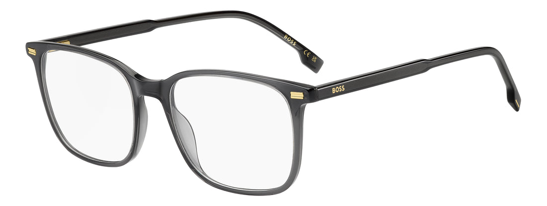Lunettes de vue hugo boss boss 2005 kb7 gris rectangular masculino taille 55mm - Vue principale