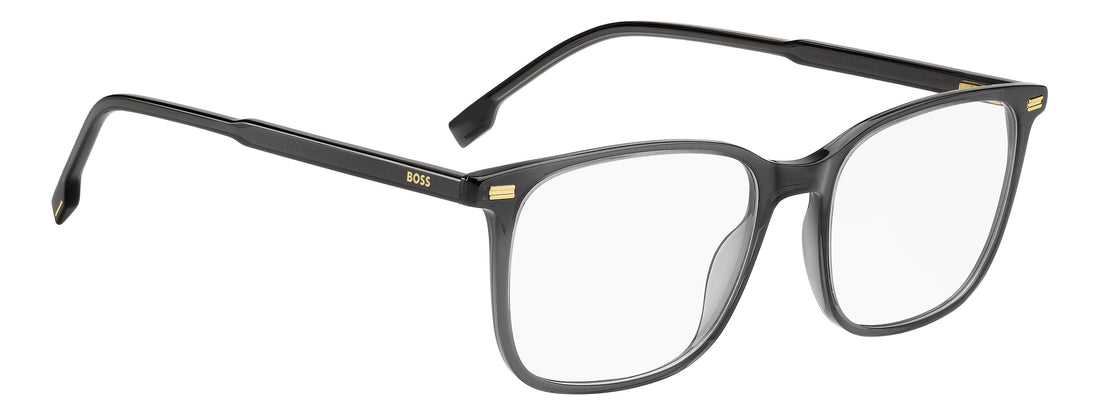 Lunettes de vue hugo boss boss 2005 kb7 gris rectangular masculino taille 55mm - Vue détaillée
