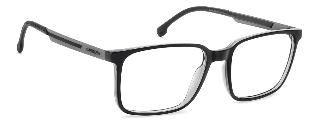 Lunettes de vue carrera 8943 807 negro rectangular masculino taille 56mm - Vue détaillée