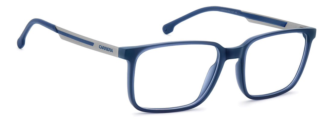 Lunettes de vue carrera 8943 pjp azul rectangular masculino taille 56mm - Vue détaillée
