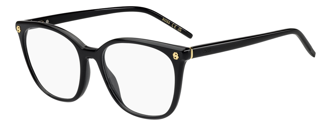 Lunettes de vue hugo boss boss 2017 807 negro square femenino taille 53mm - Vue principale