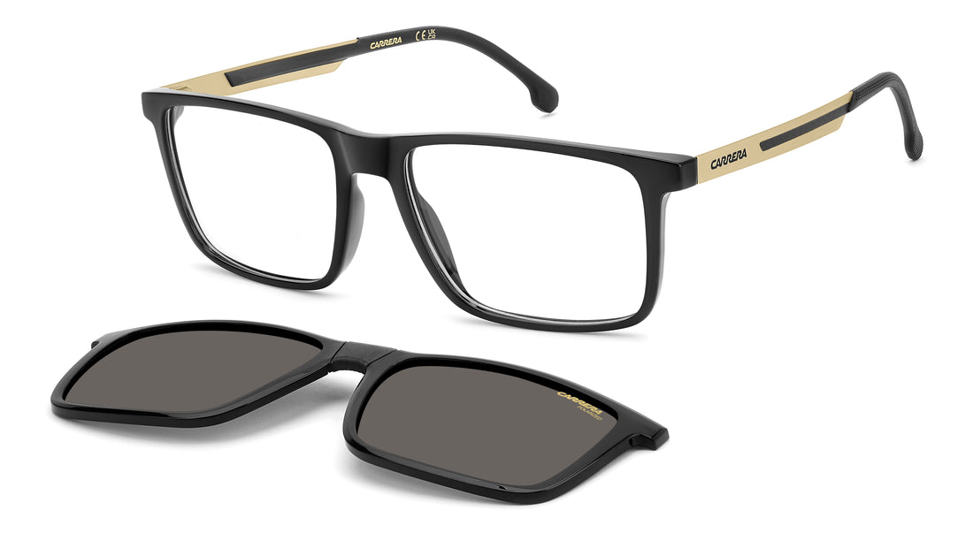 Lunettes de soleil carrera ca 8941/c 807 m9 negro rectangular masculino taille 56mm - Vue principale