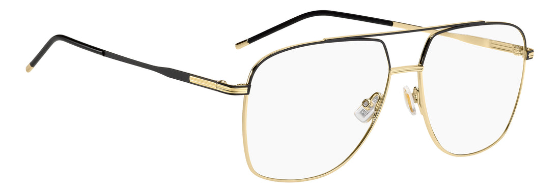 Lunettes de vue hugo boss boss 2022 rhl dorado square femenino taille 57mm - Vue détaillée