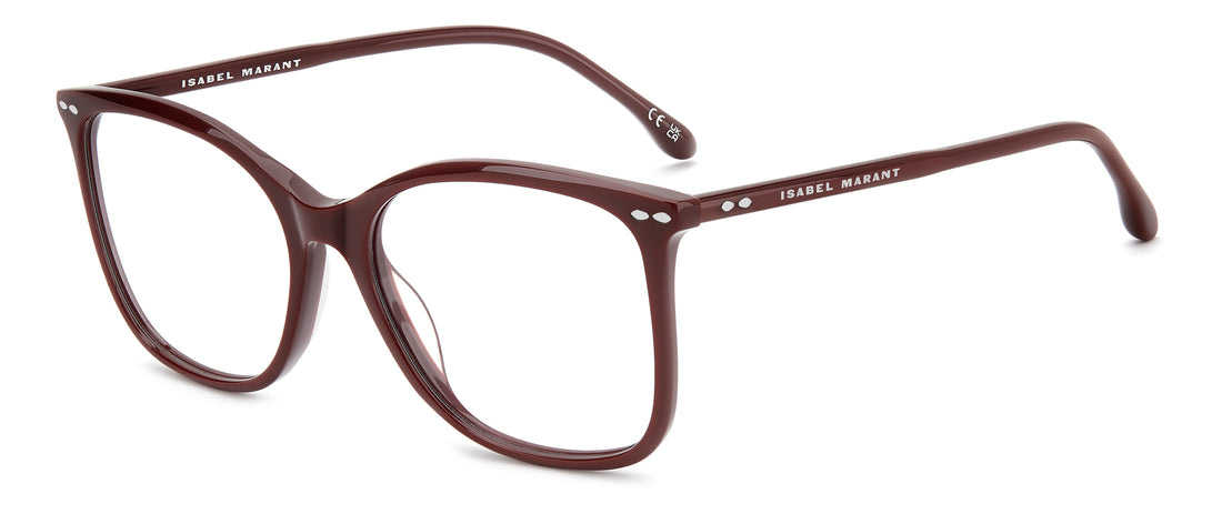 Brillen isabel marant im 0277 lhf burdeos rectangular femenino größe 53mm - Hauptansicht