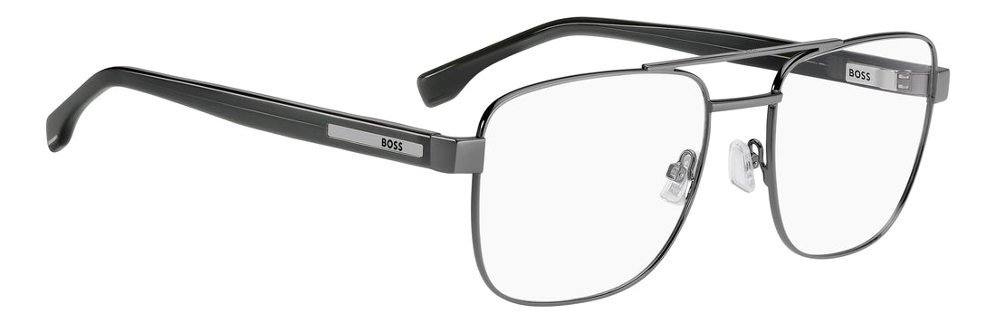 Brillen hugo boss boss 1988 kj1 plateado rectangular masculino größe 57mm - Detailansicht