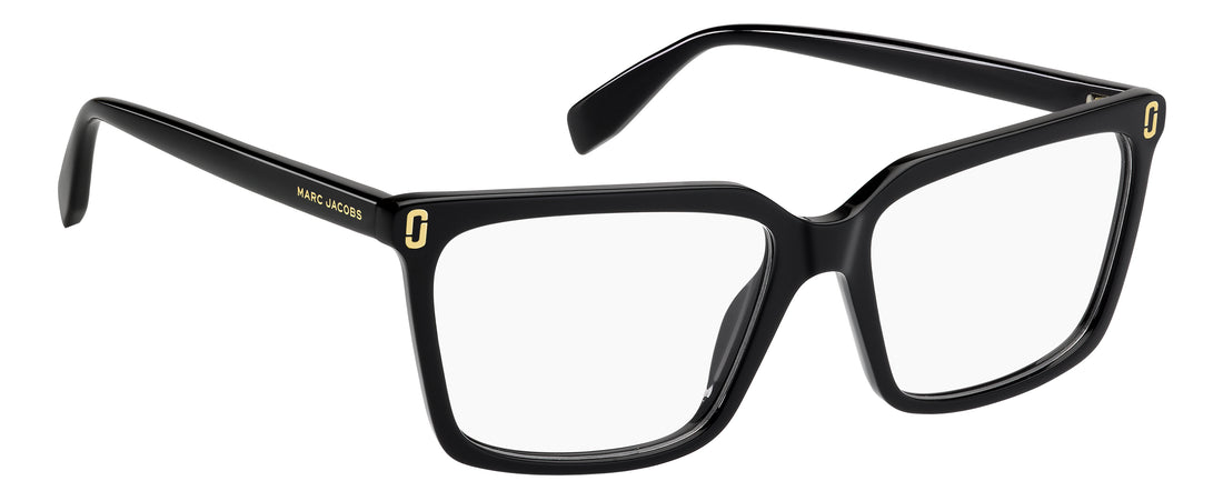 Lunettes de vue marc jacobs mj 1151 807 negro rectangular femenino taille 55mm - Vue détaillée