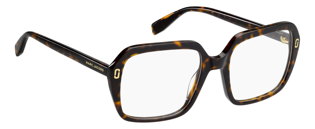 Lunettes de vue marc jacobs mj 1152 086 havana square femenino taille 54mm - Vue détaillée