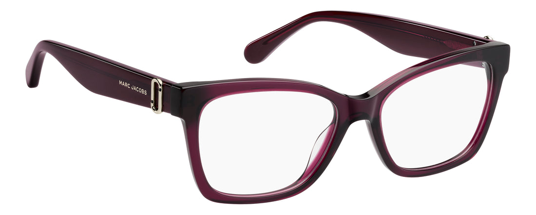 Brillen marc jacobs marc 928 lhf burdeos rectangular femenino größe 53mm - Detailansicht