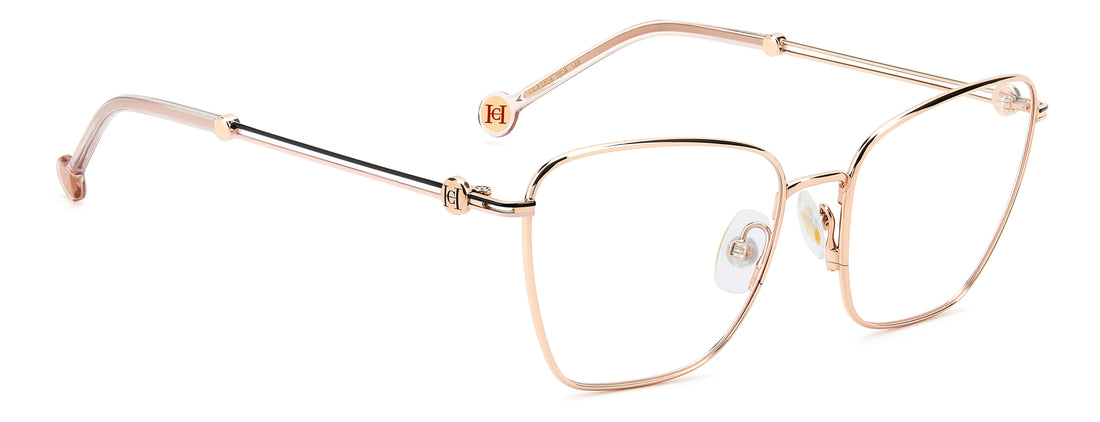 Lunettes de vue carolina herrera her 0426 ddb dorado rectangular femenino taille 54mm - Vue détaillée