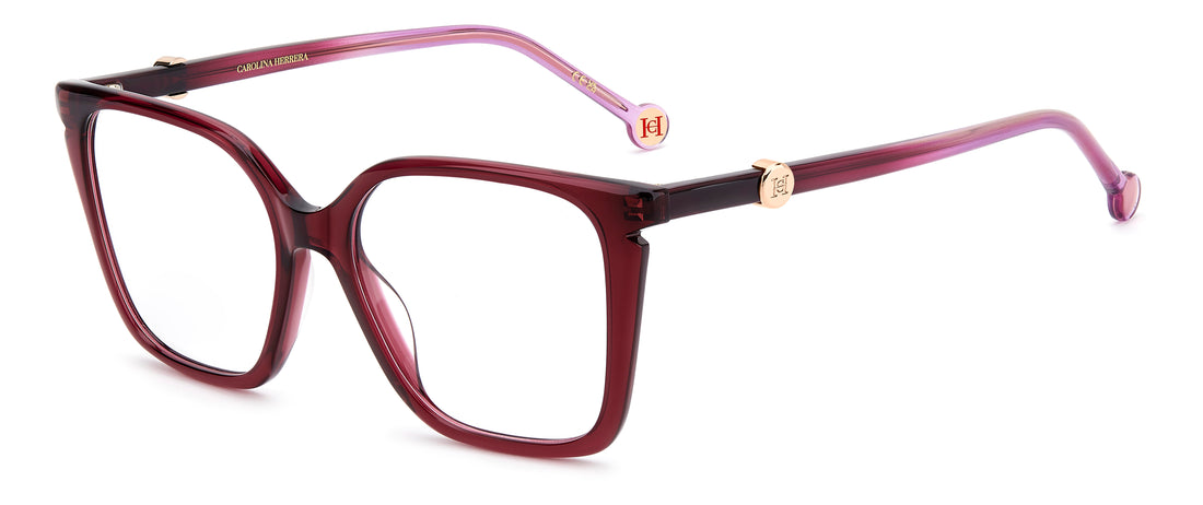Lunettes de vue carolina herrera her 0436 lhf burdeos square femenino taille 52mm - Vue principale