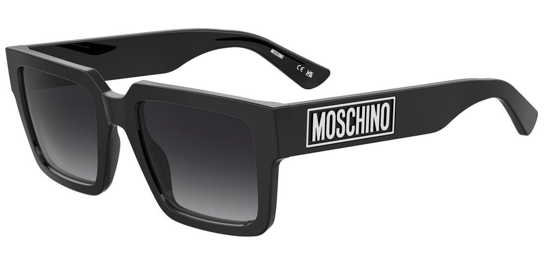 Gafas de sol moschino mos175/s 807 9o negro rectangular masculino talla 55mm - Vista principal