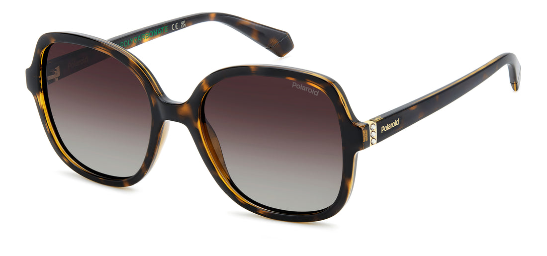 Sonnenbrillen polaroid pld 4177/s/x 086 la havana square femenino größe 55mm - Hauptansicht