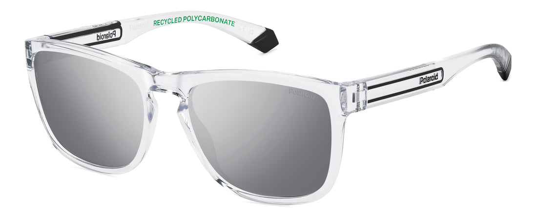 Sonnenbrillen polaroid pld 2161/s 900 ex cristal rectangular unisex größe 57mm - Hauptansicht