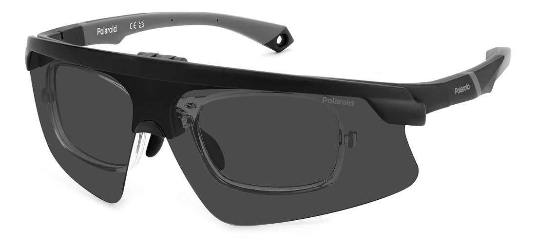 Gafas de sol polaroid pld 7056/ci/s o6w m9 negro rectangular masculino talla 99mm - Vista principal