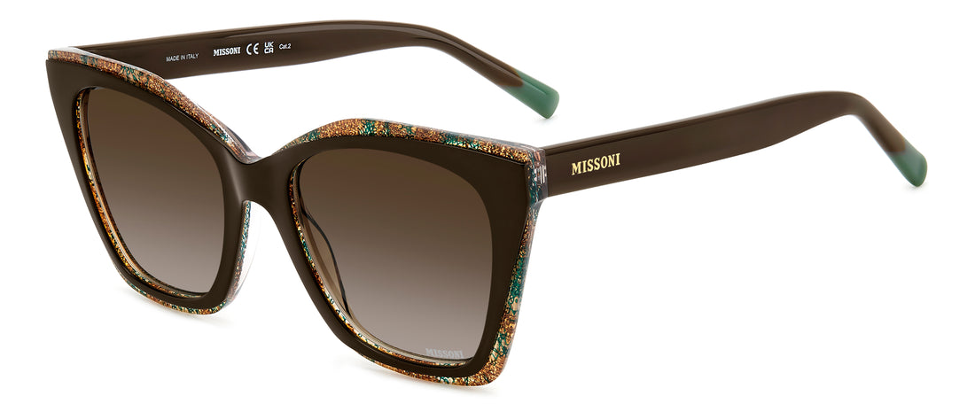 Sonnenbrillen missoni mis 0188/s 09q ha brown rectangular femenino größe 54mm - Hauptansicht