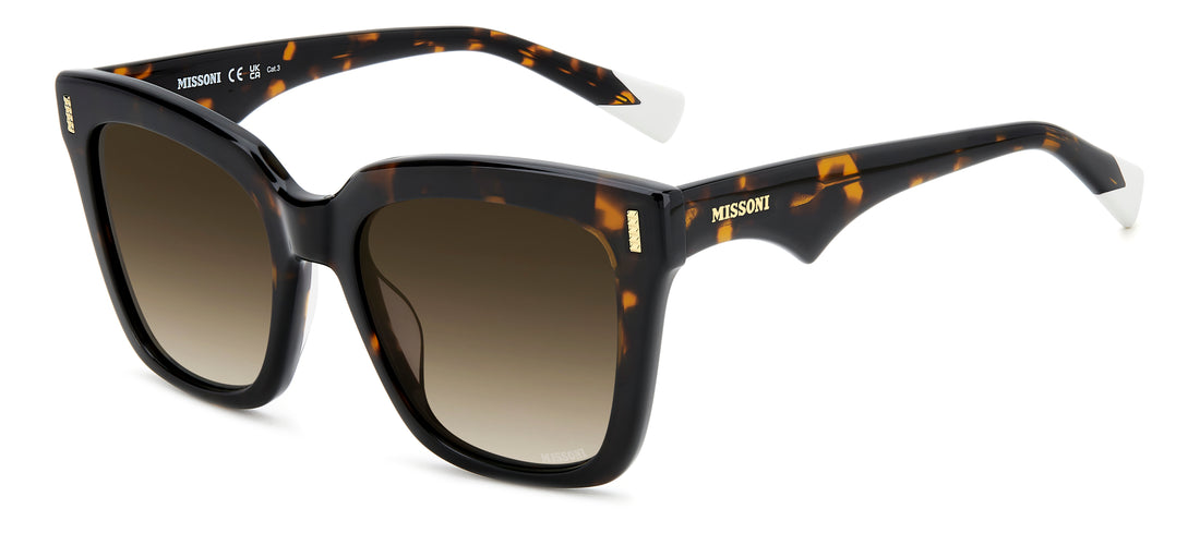 Gafas de sol missoni mis 0206/g/s 086 ha havana square femenino talla 53mm - Vista principal