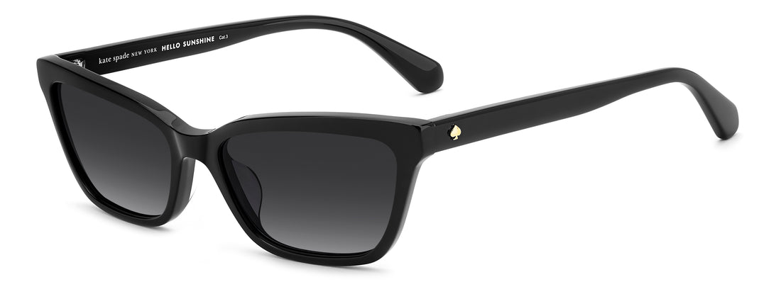 Lunettes de soleil kate spade ks aisha 2/s 807 9o negro rectangular femenino taille 55mm - Vue principale