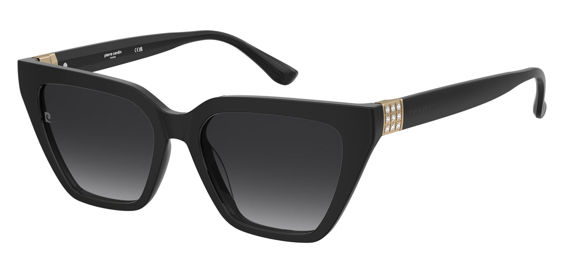 Sunglasses pierre cardin p.c. 8549/s 807 9o negro cat eye femenino size 54mm - Main view