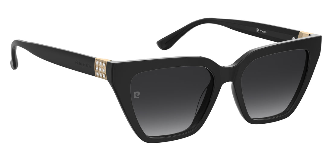 Sunglasses pierre cardin p.c. 8549/s 807 9o negro cat eye femenino size 54mm - Detailed view