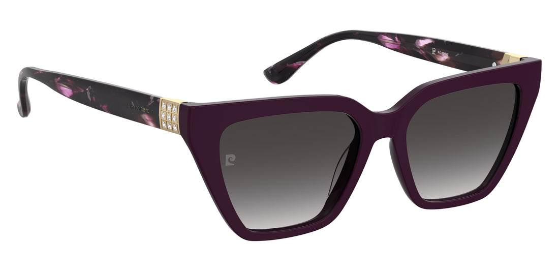 Sunglasses pierre cardin p.c. 8549/s lhf 9o burdeos cat eye femenino size 54mm - Detailed view