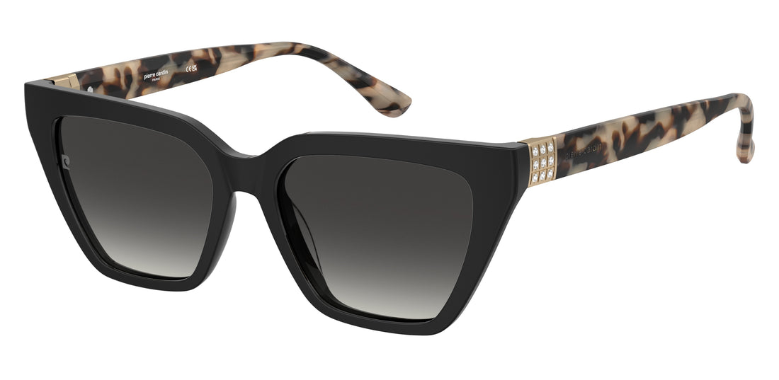 Sunglasses pierre cardin p.c. 8549/s wr7 9o negro cat eye femenino size 54mm - Main view