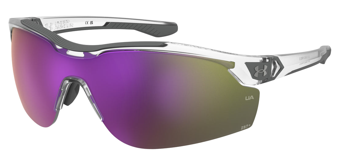 Lunettes de soleil under armour ua yard pro 2 mng pc transparente rectangular masculino taille 99mm - Vue principale