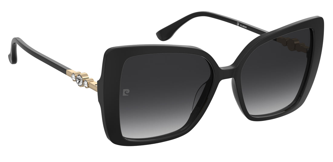 Sunglasses pierre cardin p.c. 8553/s 807 9o negro butterfly femenino size 56mm - Detailed view