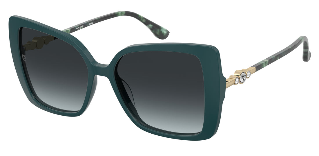 Sunglasses pierre cardin p.c. 8553/s zi9 08 verde butterfly femenino size 56mm - Main view