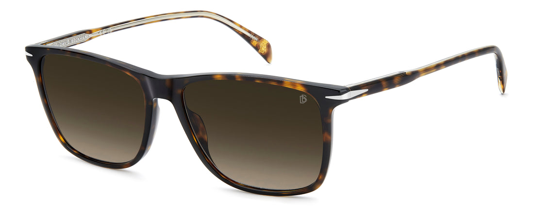 Sonnenbrillen david beckham db 1219/s 086 ha havana rectangular masculino größe 57mm - Hauptansicht