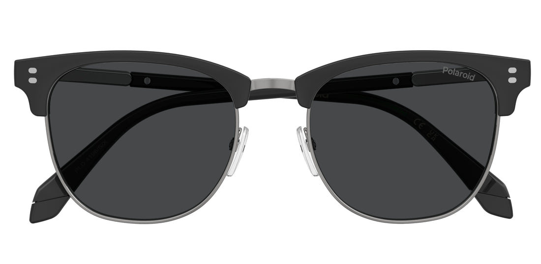 Gafas de sol polaroid pld 4196/s/x 284 m9 negro rectangular masculino talla 53mm - Vista de detalle