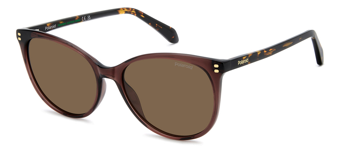Sonnenbrillen polaroid pld 4200/s/x 09q sp marron cat eye femenino größe 56mm - Hauptansicht