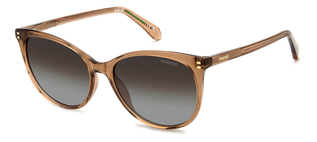 Sonnenbrillen polaroid pld 4200/s/x ham la beige cat eye femenino größe 56mm - Hauptansicht