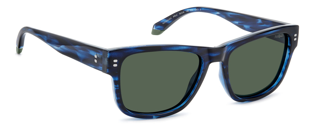 Gafas de sol polaroid pld 6252/s/x ipr uc havana square masculino talla 55mm - Vista de detalle