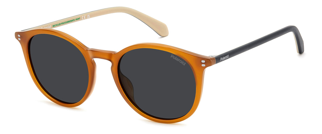 Sunglasses polaroid pld 4206/s/x l7q m9 naranja pantos masculino size 51mm - Main view
