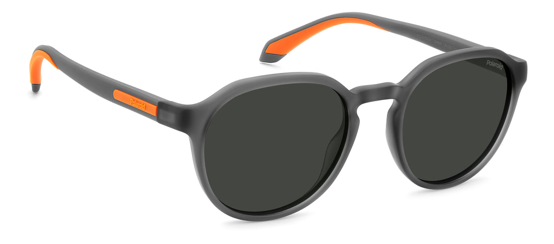 Occhiali da sole polaroid pld 2170/s/x 2m8 m9 grey square masculino taglia 52mm - Vista dettagliata